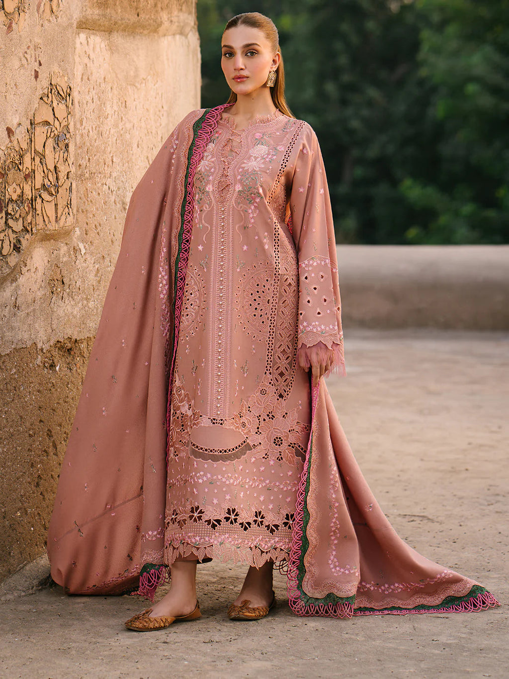 Embroidered Lawn 3PC Dress