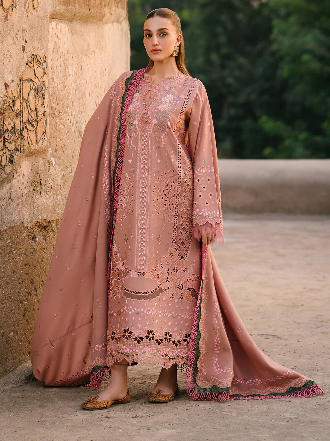 Embroidered Lawn 3PC Dress