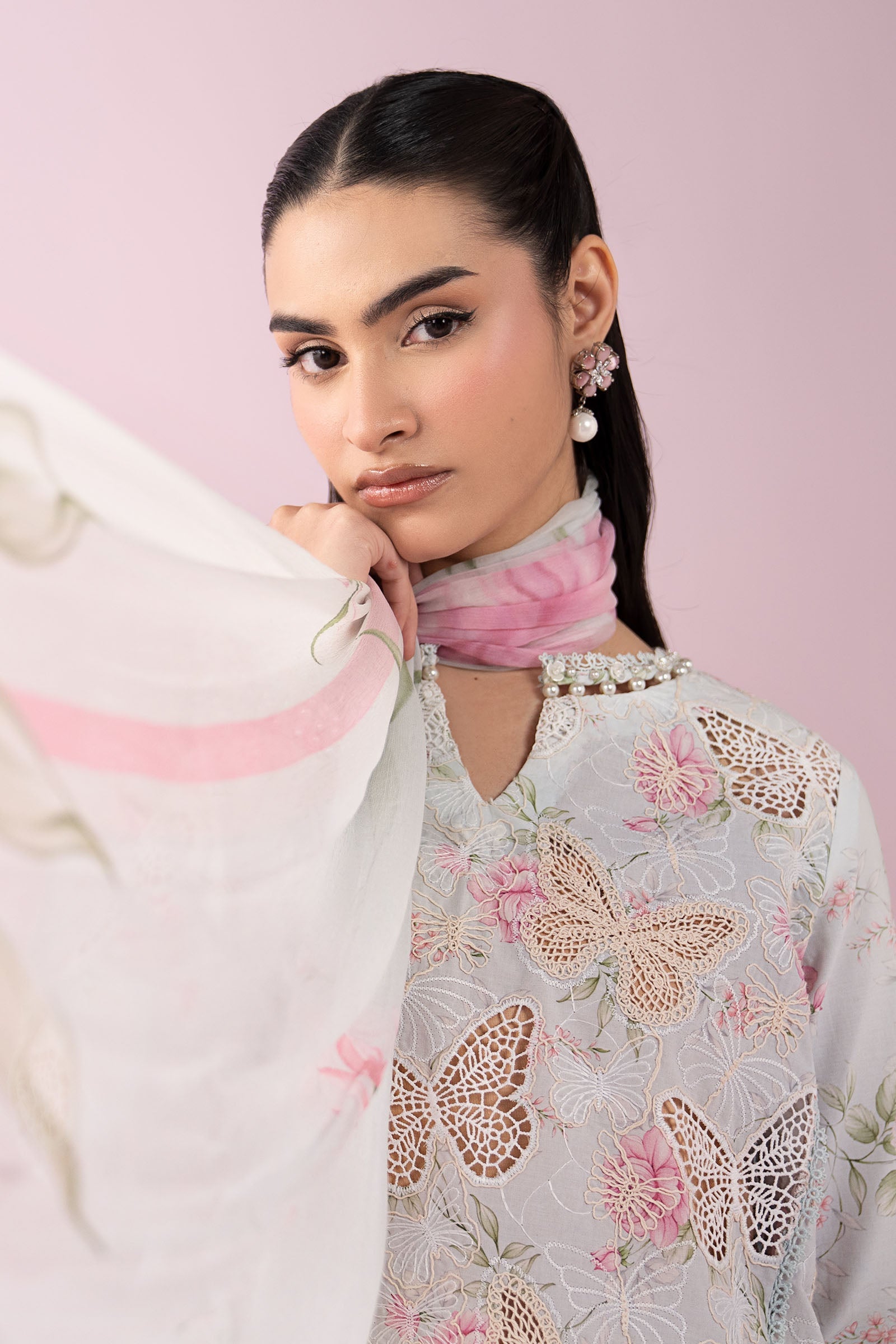 Embroidered 3PC Dress