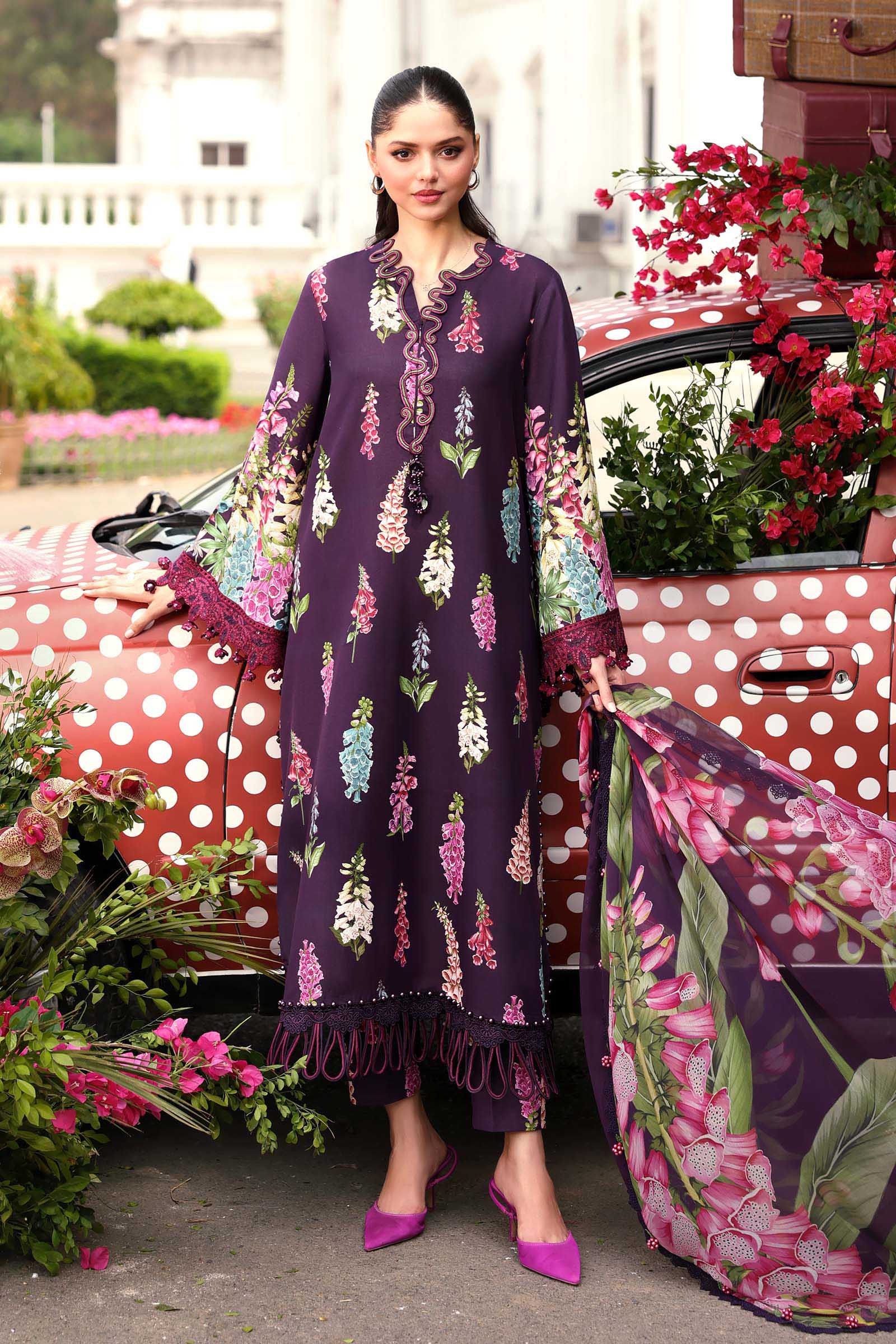 Embroidered Lawn 3pc Dress