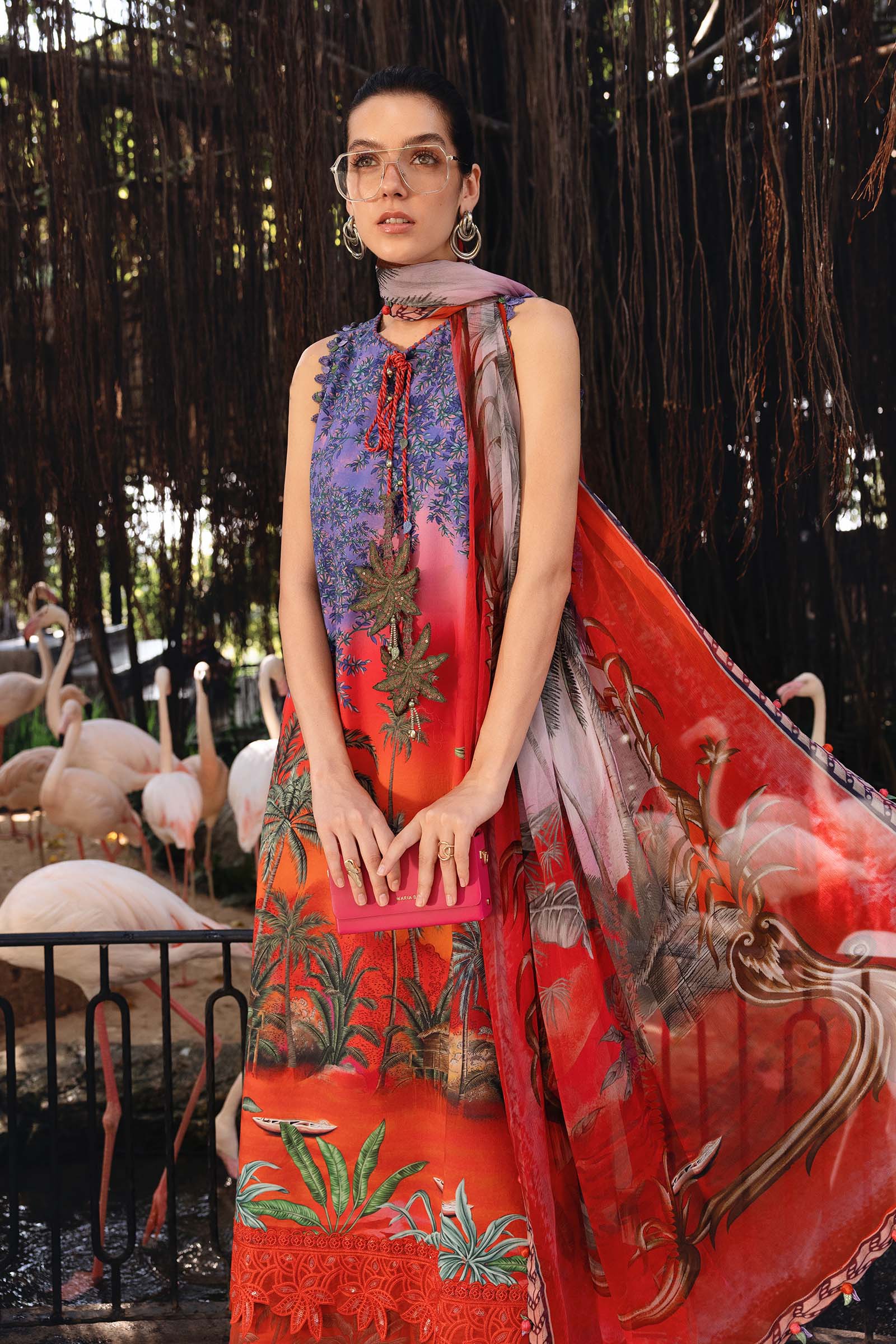 Embroidered Lawn 3PC Dress