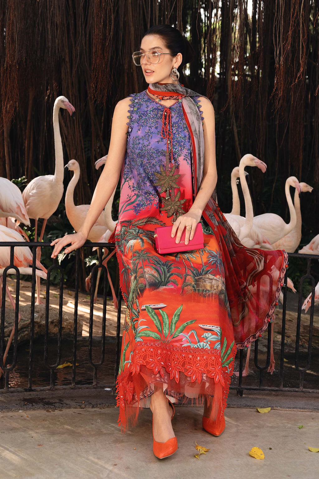 Embroidered Lawn 3PC Dress