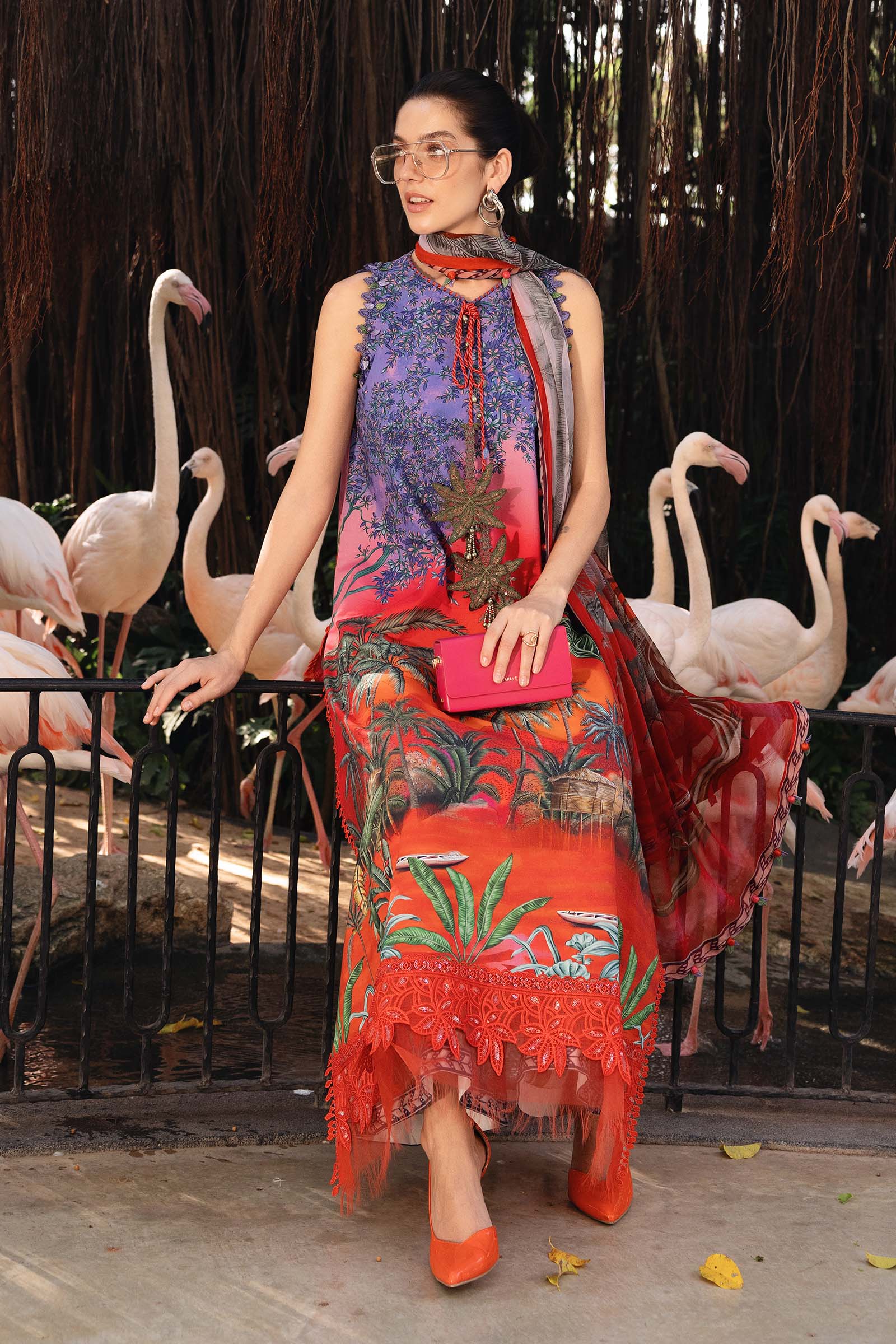 Embroidered Lawn 3PC Dress