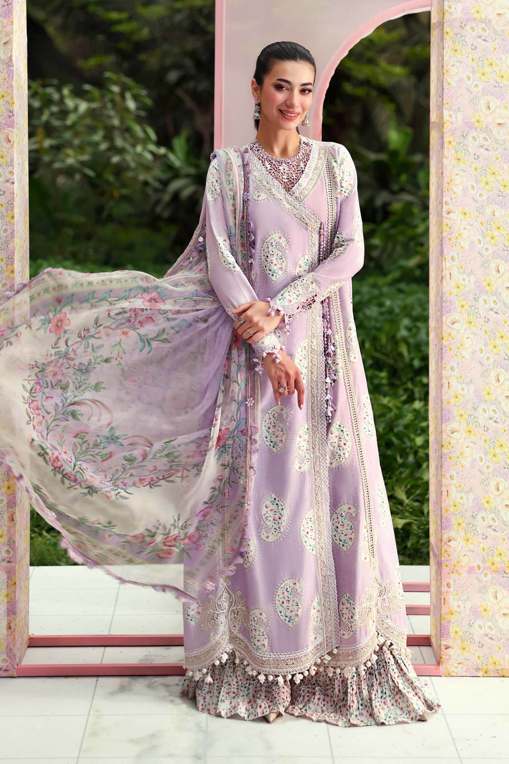 Embroidered Lawn 3PC Dress
