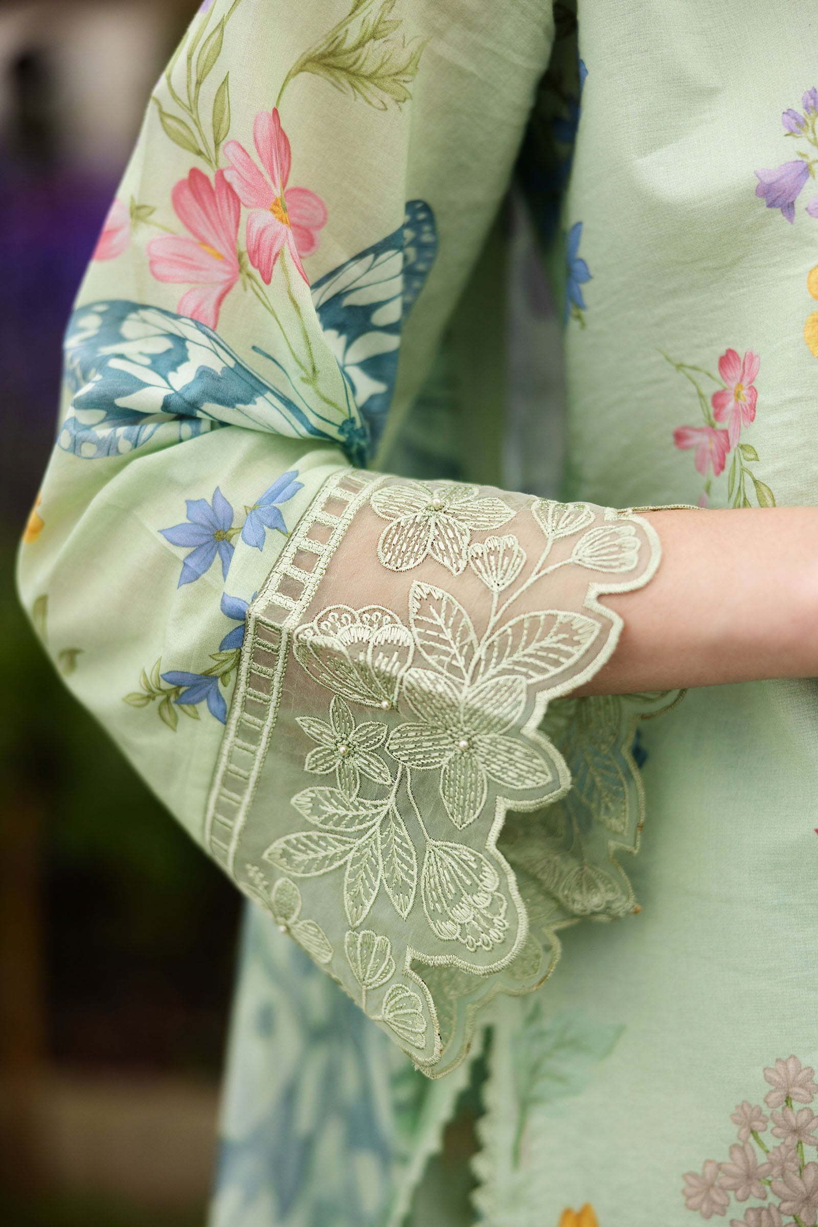 Embroidered Lawn 3PC Dress