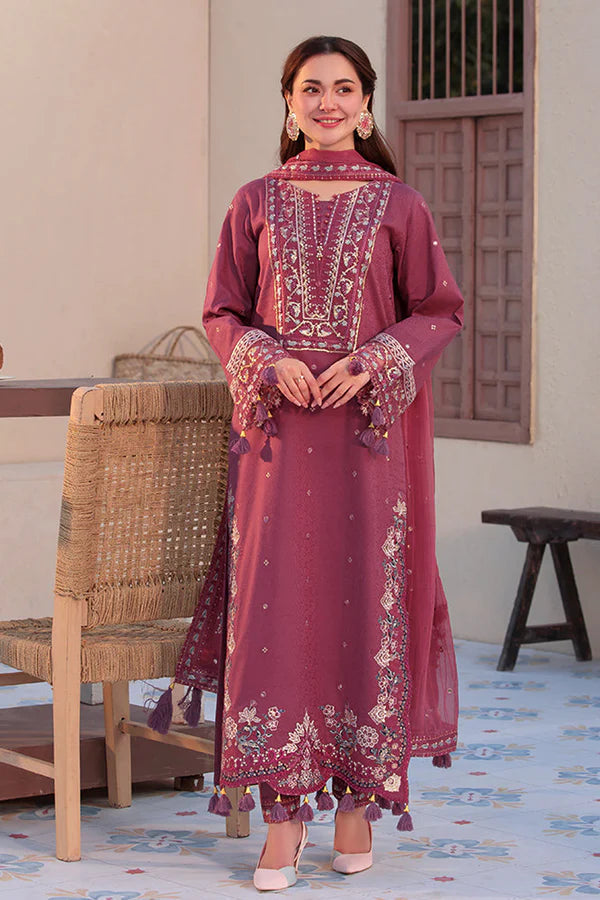 Embroidered Lawn 3PC Dress