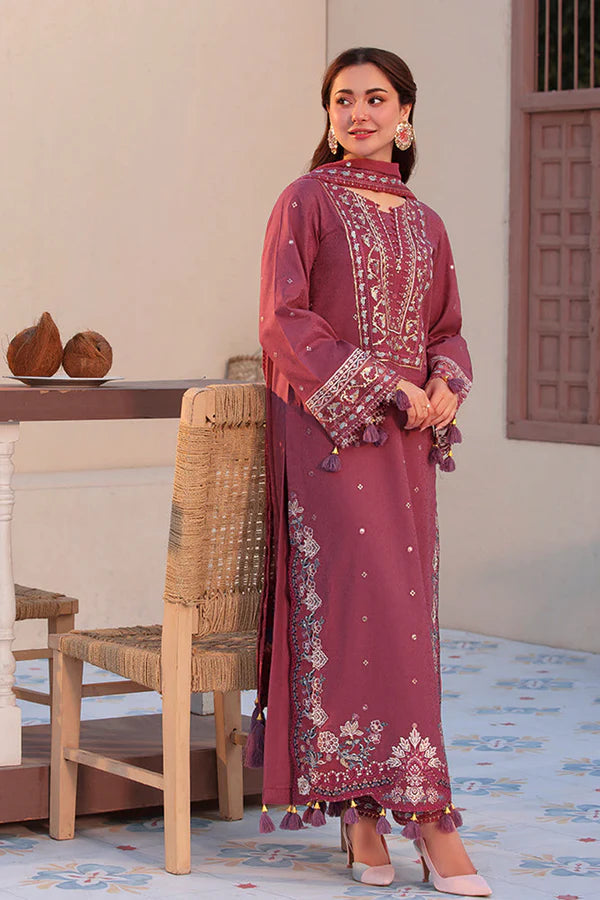 Embroidered Lawn 3PC Dress