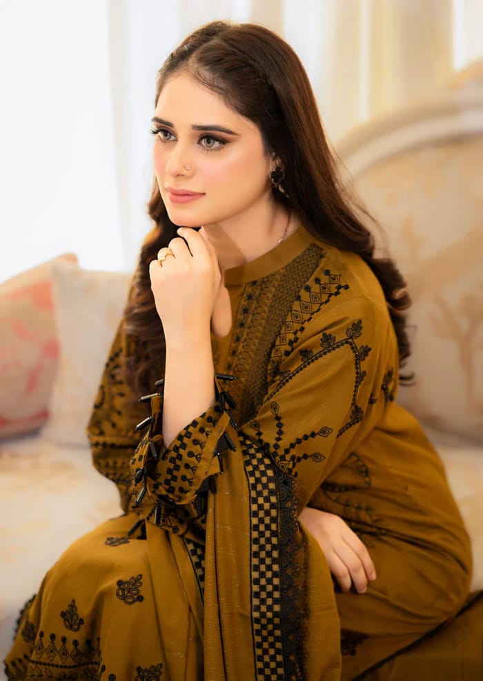 Embroidered Lawn 3pc Dress