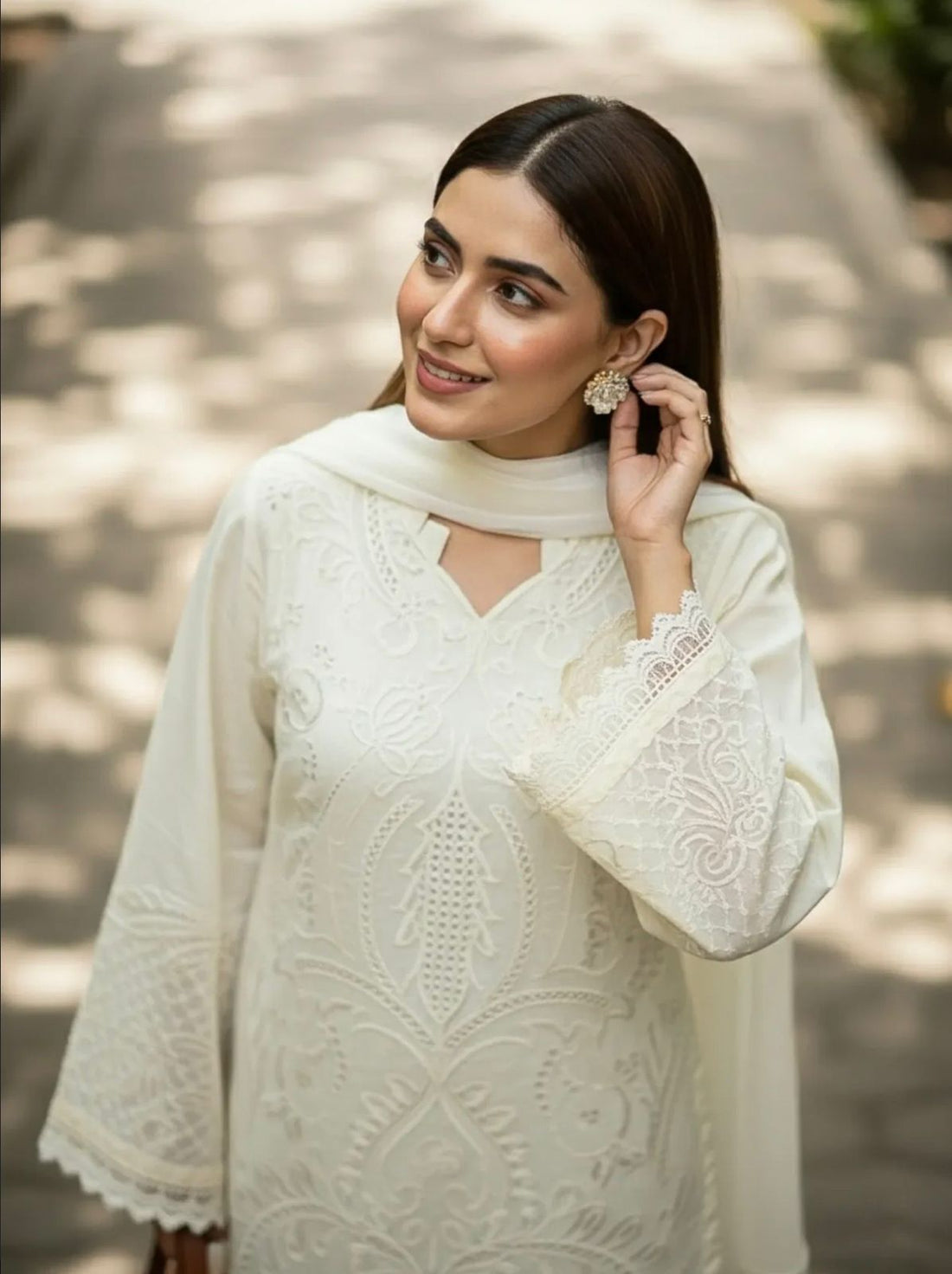 Embroidered Lawn 3PC Dress