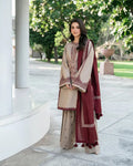 3PC Embroidered Lawn Dress