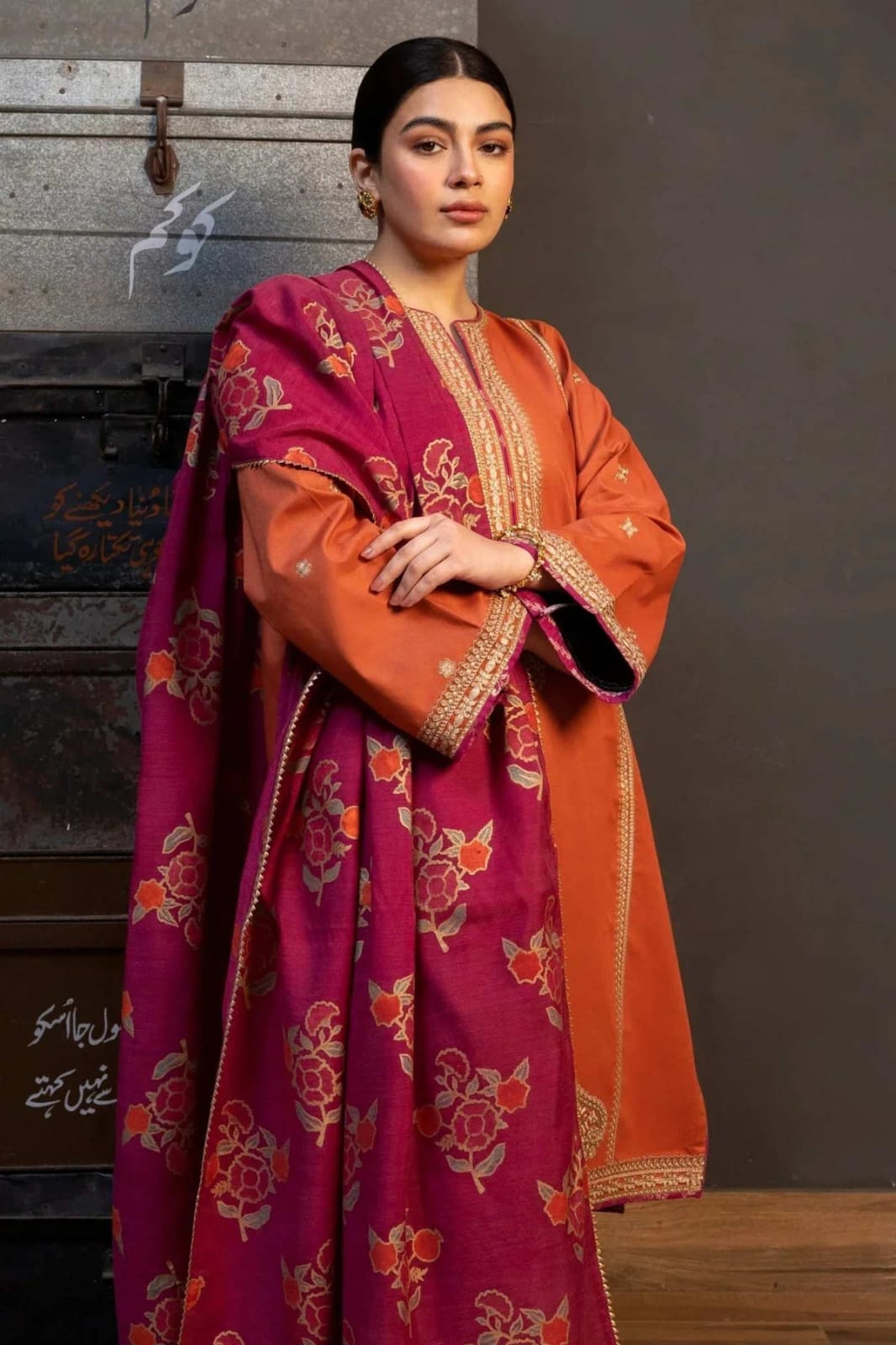3PC Lawn New Dress Full Embroidered