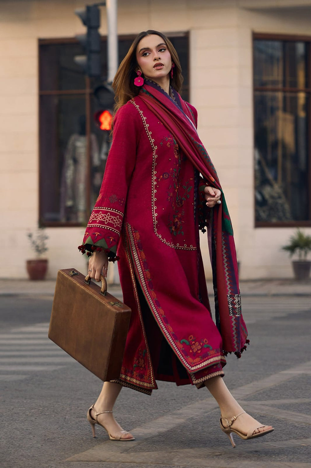 Full Embroidered Lawn 3PC