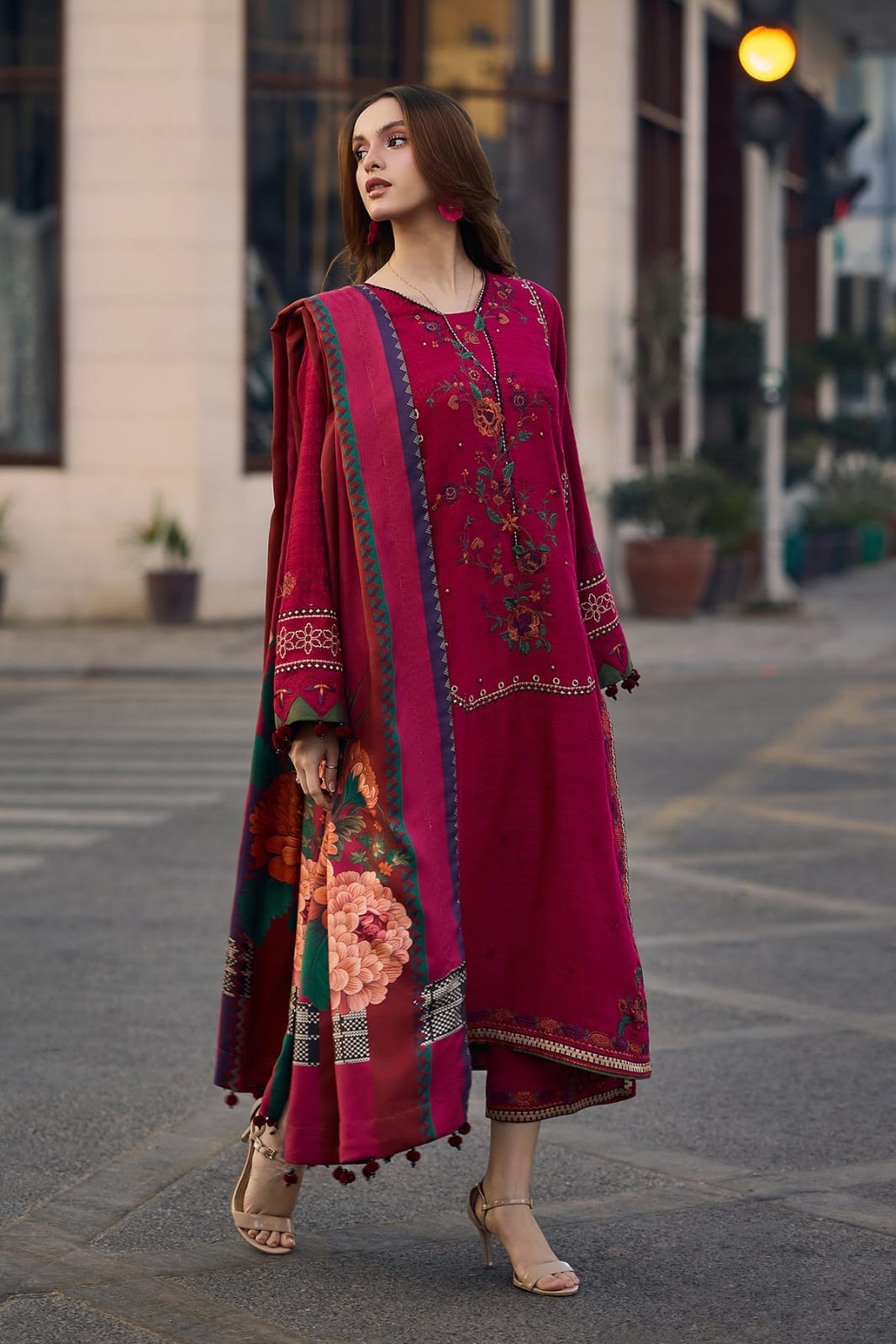Full Embroidered Lawn 3PC