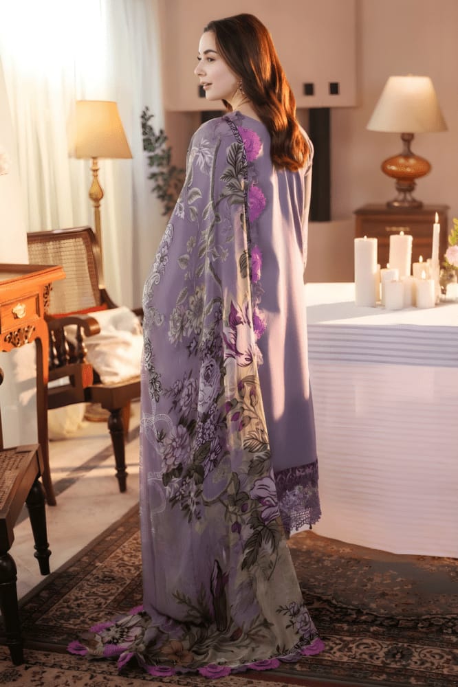 Full Embroidered Chicken kari Lawn 3pc