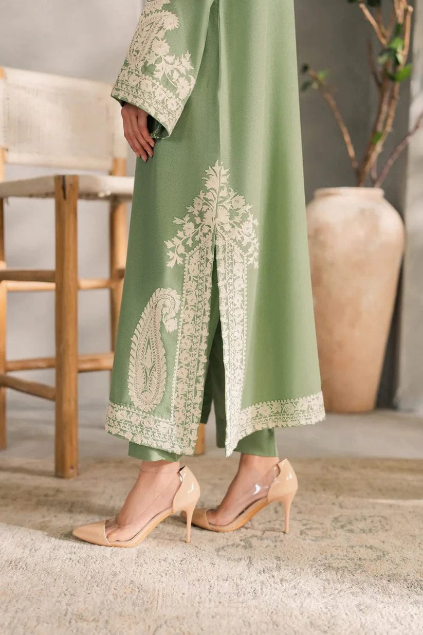 3PC Lawn Embroidered Dress