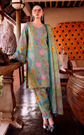 Embroidered Lawn Dress 3PC