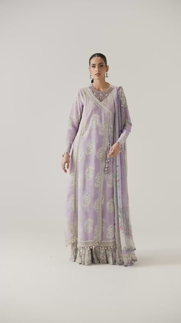 Embroidered Lawn 3PC Dress