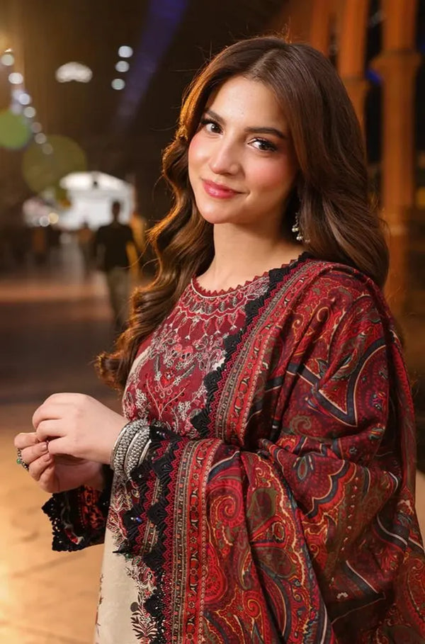 Embroidered Lawn 3PC