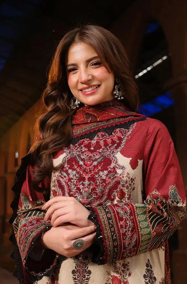 Embroidered Lawn 3PC